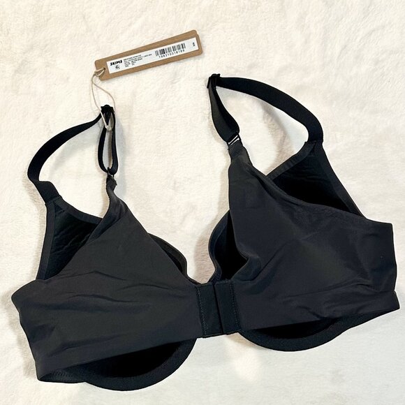 NWT SKIMS Smoothing Intimates Full Coverage Lightly Lined Bra in Onyx - 34C - Picture 5 of 9